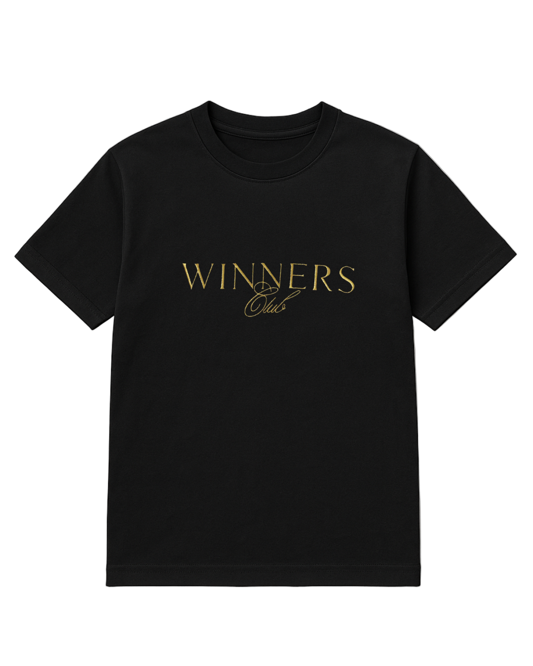SERIF TEE (GOLD)